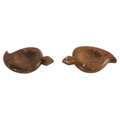 Aschenbecher aus Marmor Italien 70er Jahre Mid-Century Modern