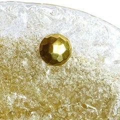 Two Massive Murano Glass Wall Scones, 1960