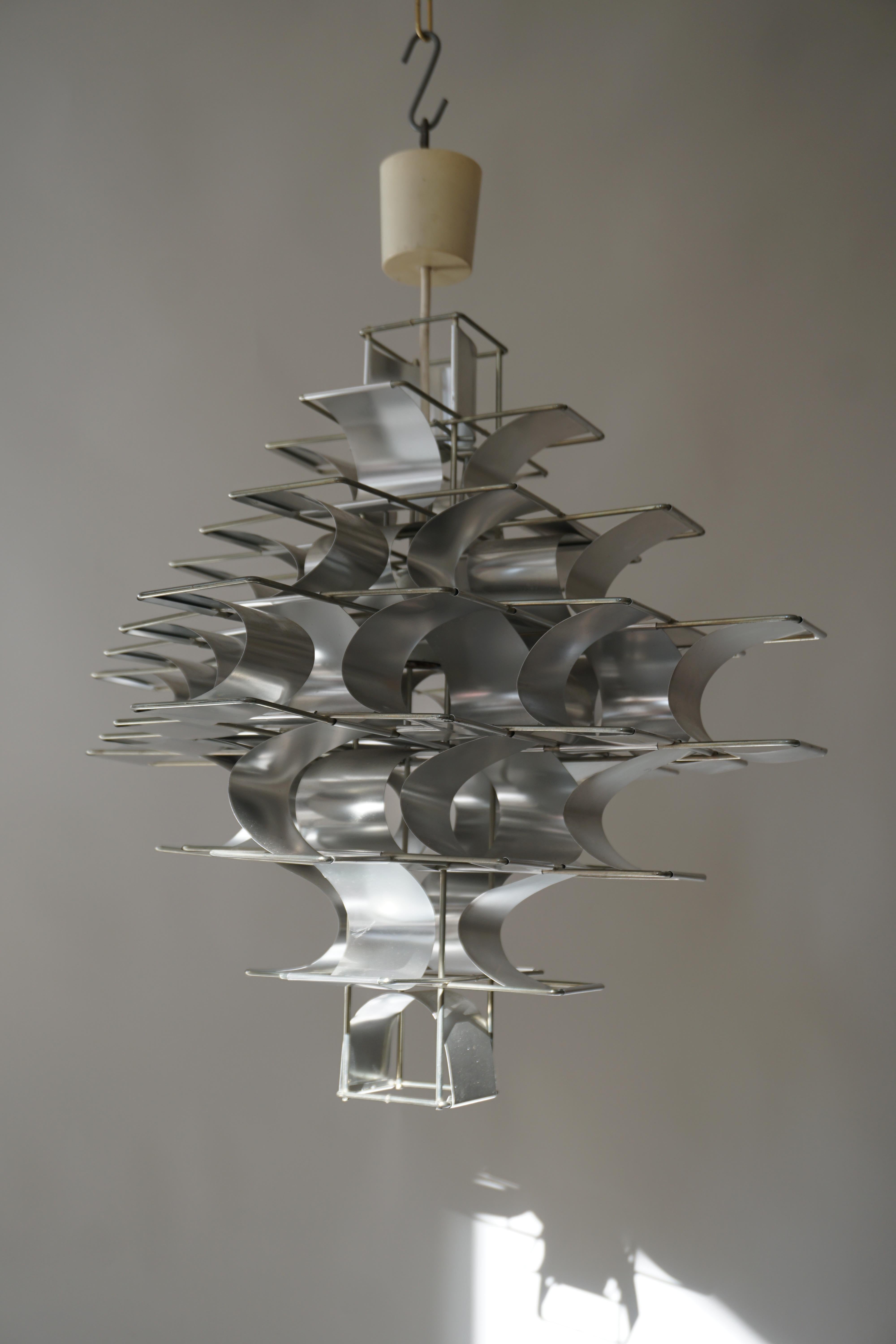 Due lampadari Max Sauze Cassiopé, anni '70 in vendita 1