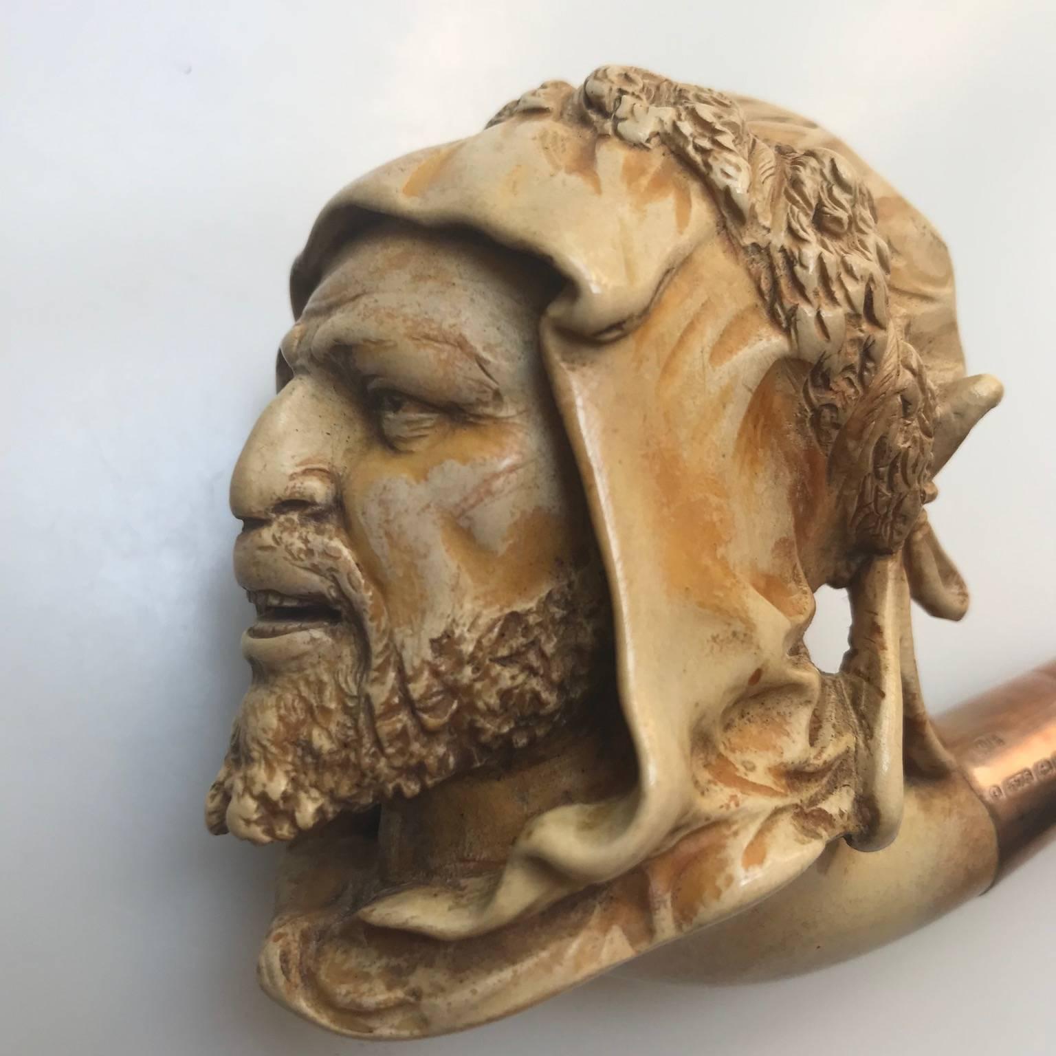 Two Meerschaum Pipes, Arab Man and Man with Turban 3
