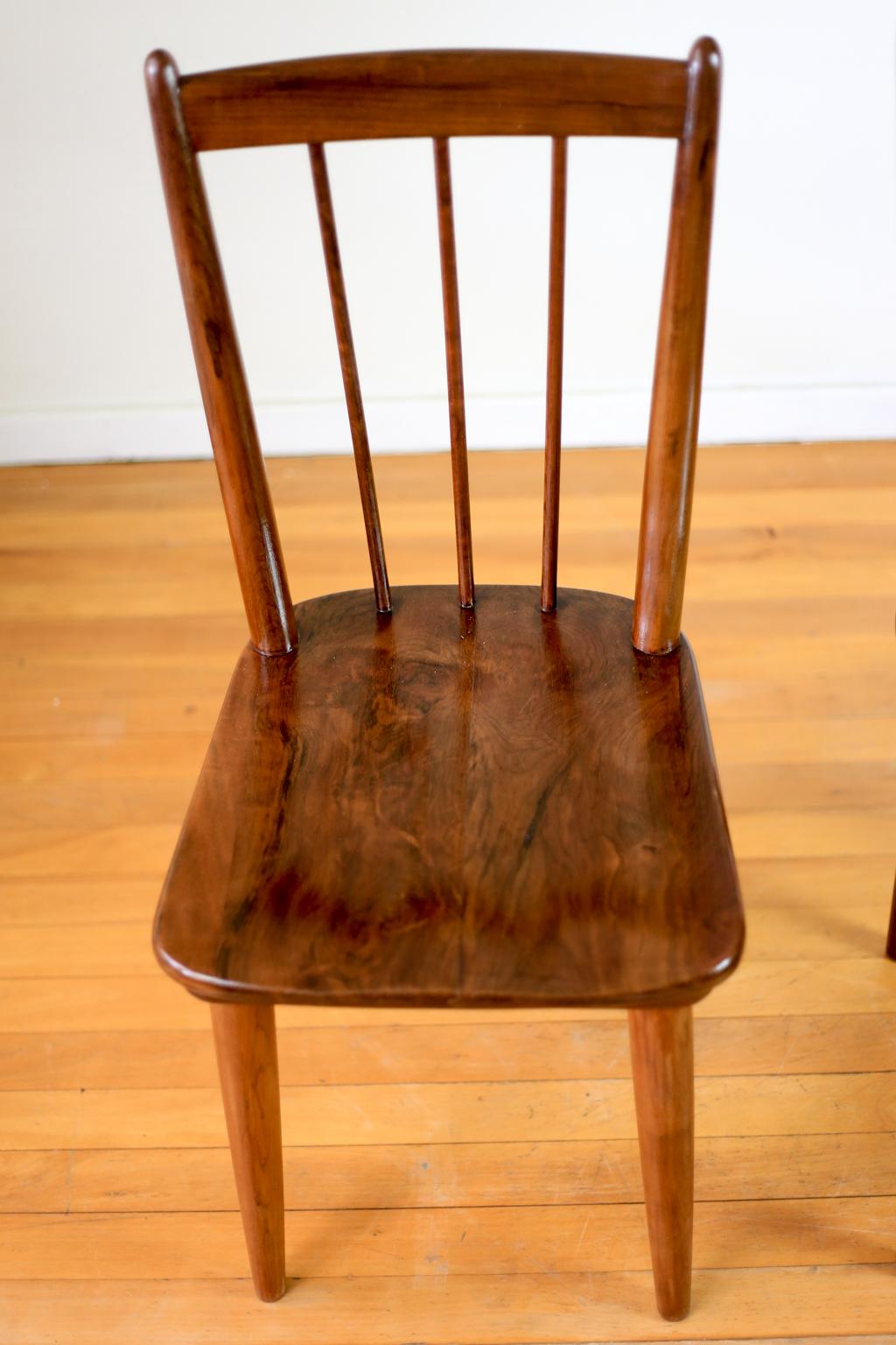 South African Two Mid Century 'Karin' Dining Chairs by E.E. Meyer for Binnehuis, South Africa For Sale