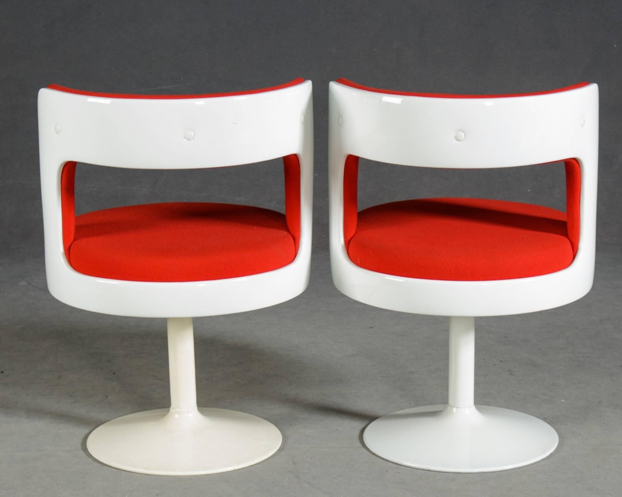 Two Mid-Century Modern 1970s Easy Chairs from Finland 1
