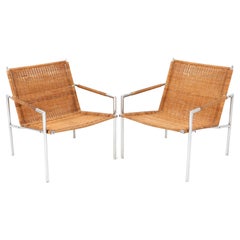 Deux chaises longues SZ01 de Martin Visser pour 'T Spectrum, de style mi-siècle moderne