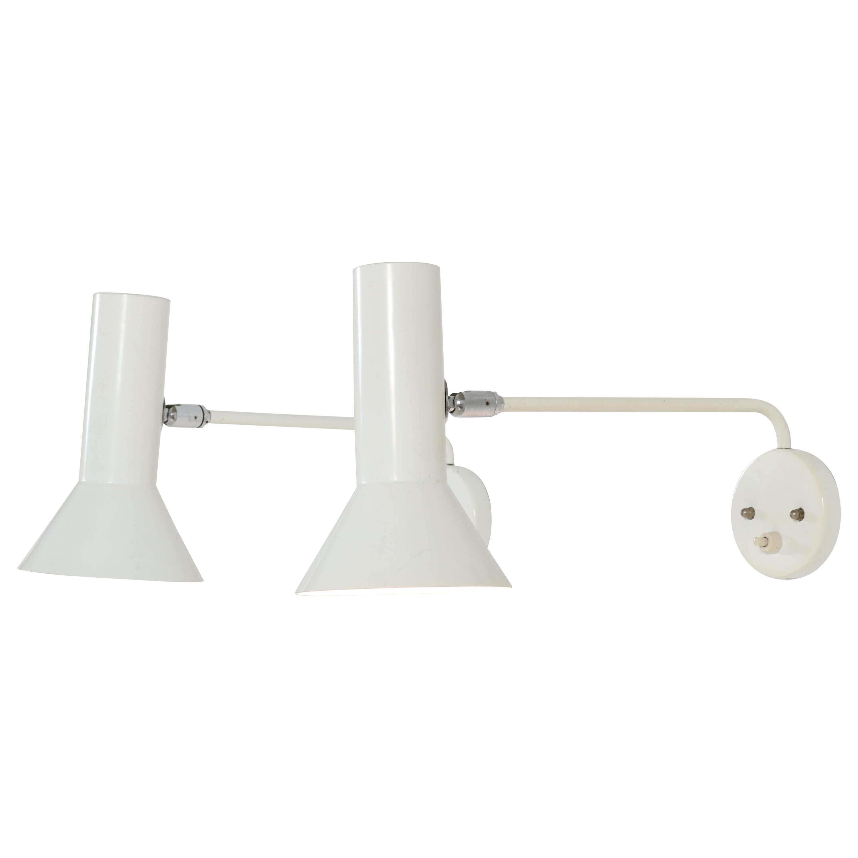 Two Mid-Century Modern Wall Lights or Sconces by RAAK, Amsterdam, 1960s