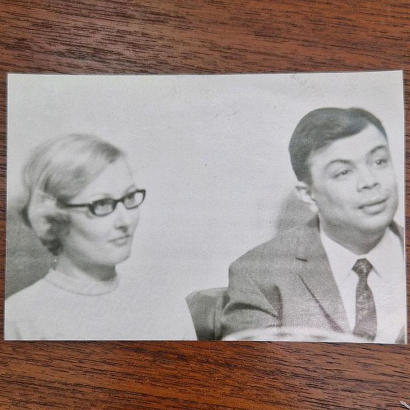 Two Mid Century Portraits Framed of Artist Uta Majmudra in the 1960s 8