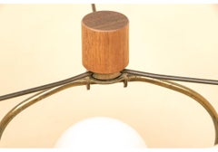 Two Mid Century Signed Martz Ceramic Table Lamps