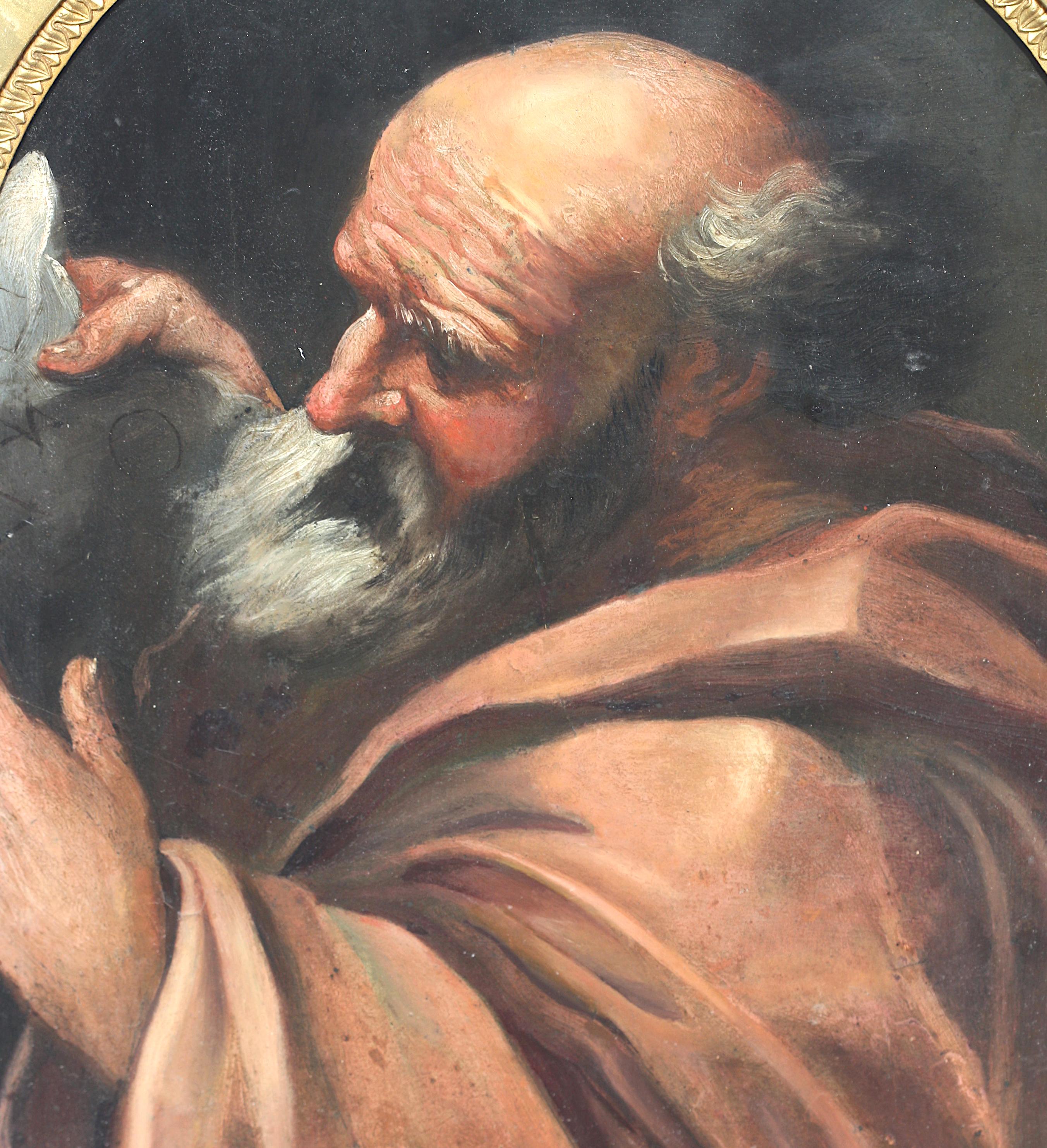 Dos pinturas al óleo sobre tabla de la escuela milanesa, siglo XVII en Bueno estado para la venta en West Palm Beach, FL