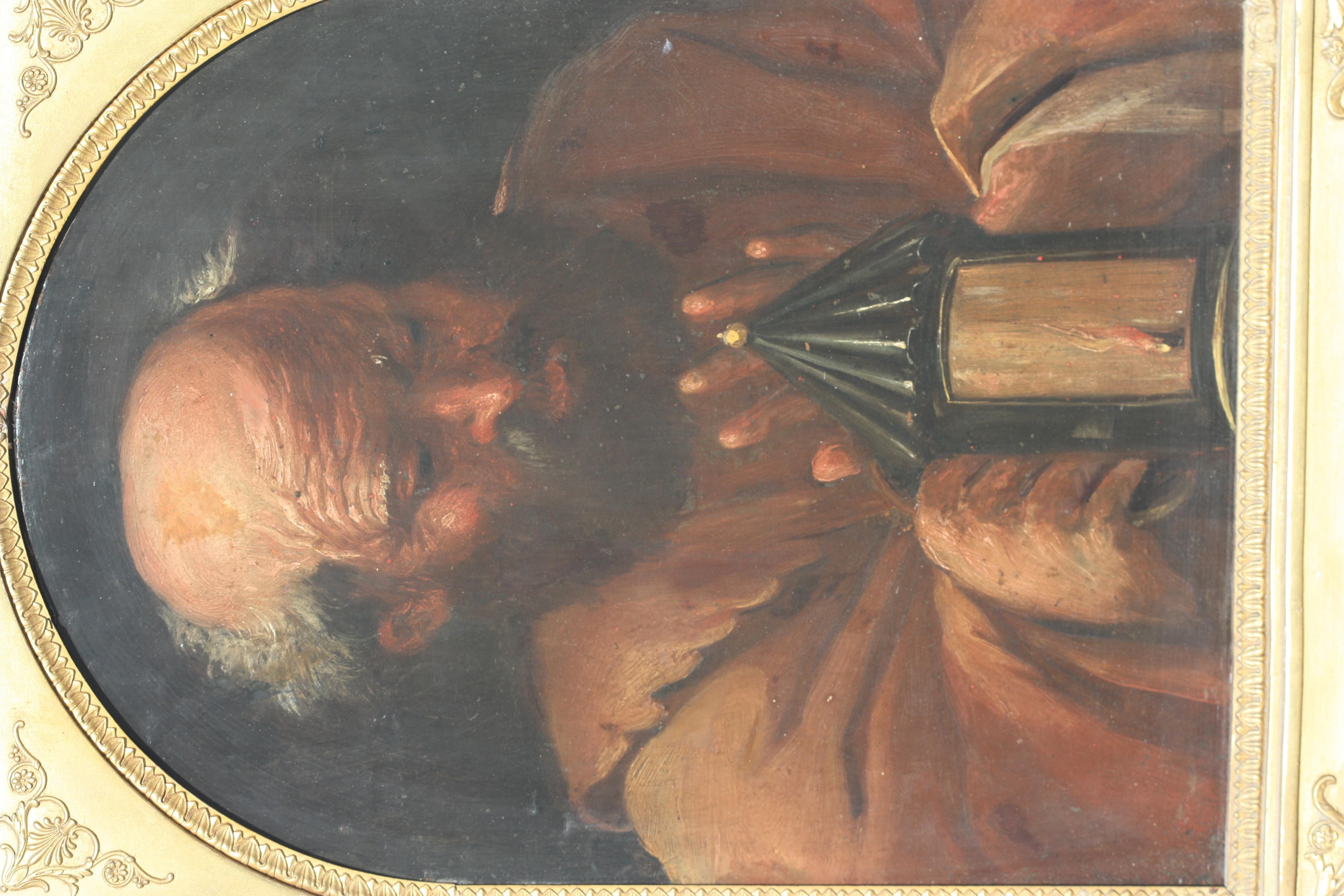 Dos pinturas al óleo sobre tabla de la escuela milanesa, siglo XVII Lienzo en venta