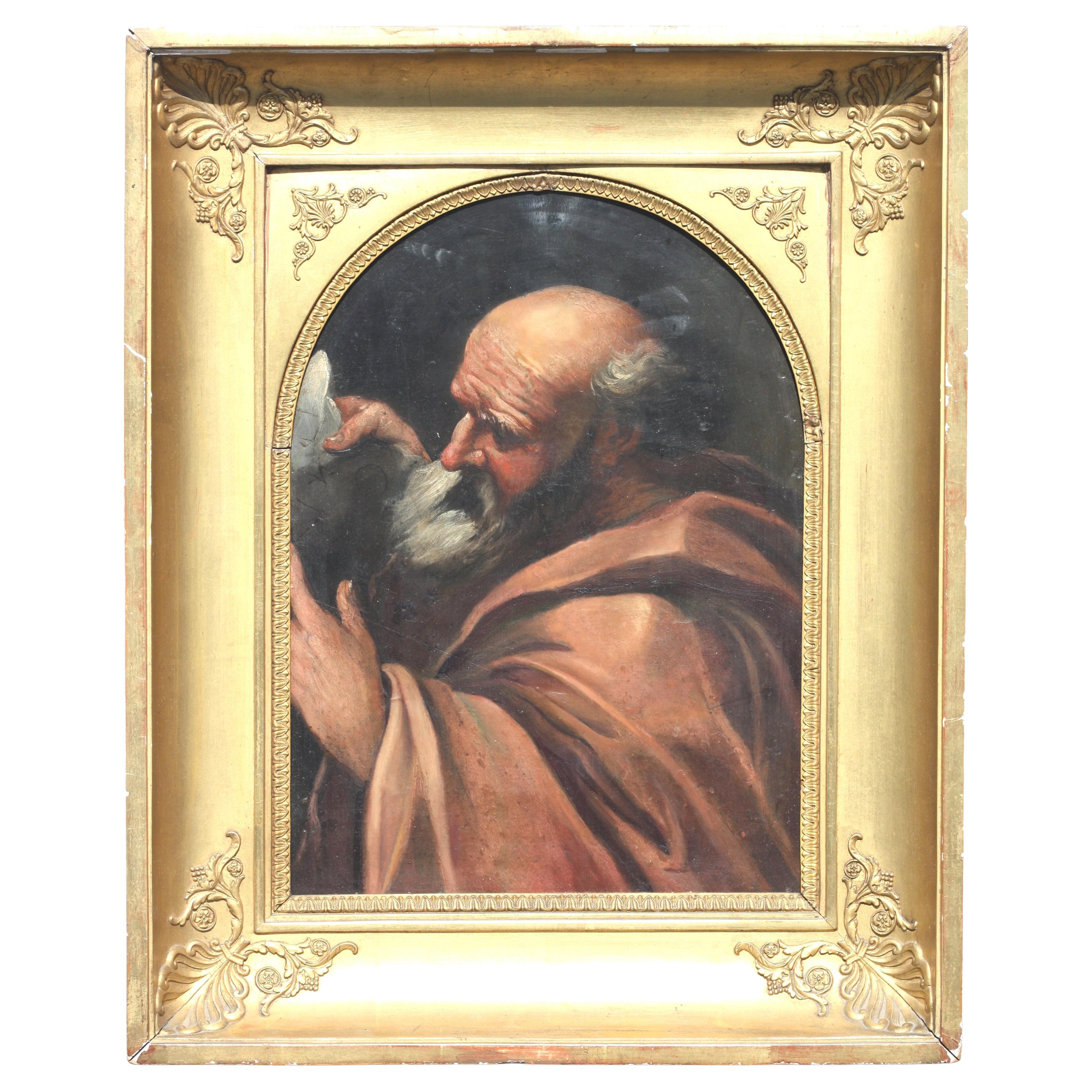 Dos pinturas al óleo sobre tabla de la escuela milanesa, siglo XVII en venta