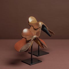 Two Miniature Saddles, circa 1930