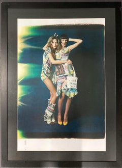 Deux modèles pour Vivienne Westwood, photo polaroid grand format, 2008