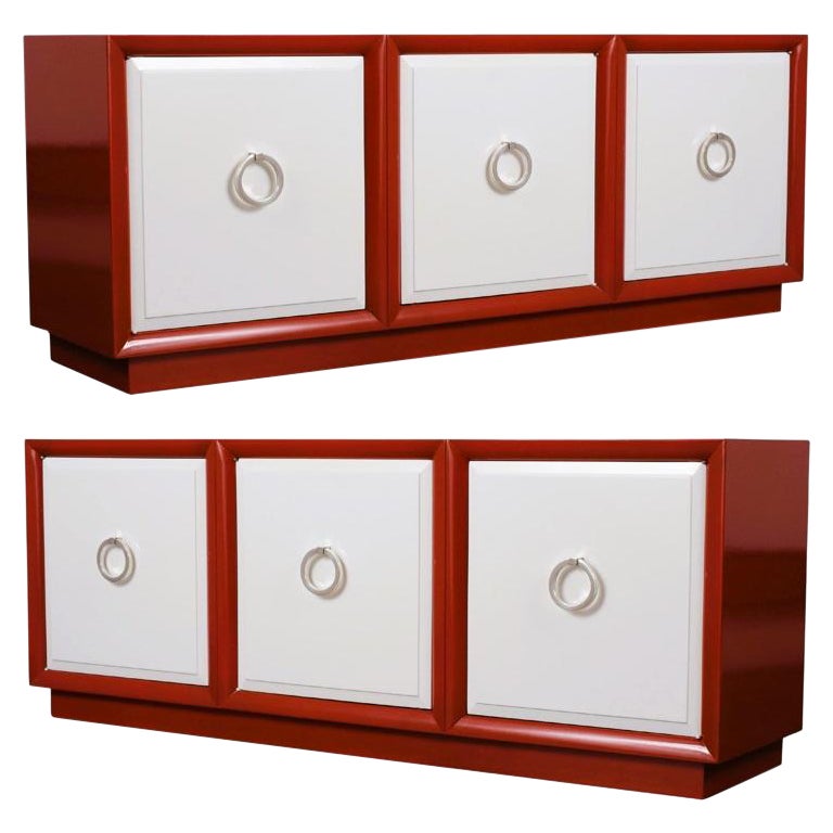 Two Modern T.H. Robsjohn-Gibbings for Widdicomb Credenzas