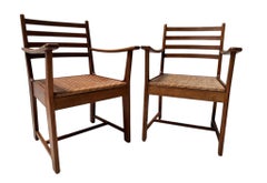 Dos sillones modernistas art déco de Bas Van Pelt para My Home, años 30