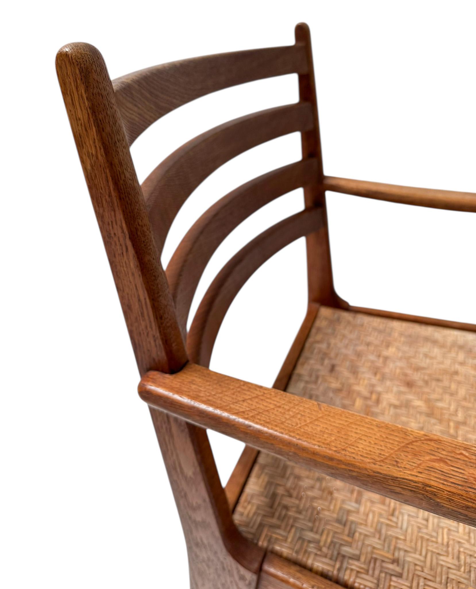 Zwei modernistische Art-Deco-Sessel von Bas van Pelt für My Home, 1930er Jahre (Rattan) im Angebot