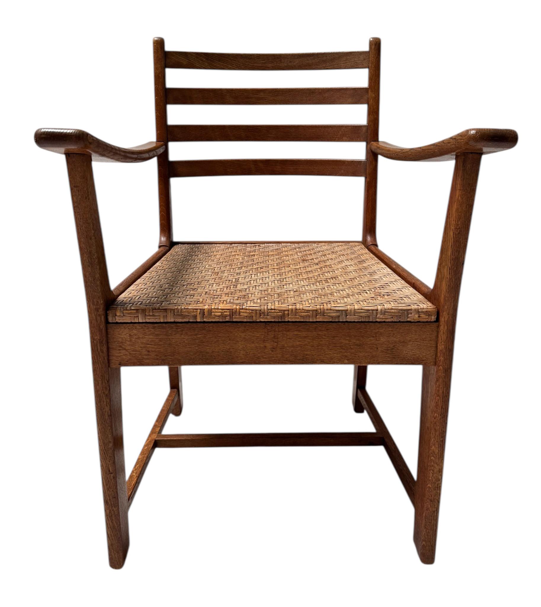 Two Modernist Art Deco Armchairs by Bas van Pelt for My Home, 1930s im Angebot 1