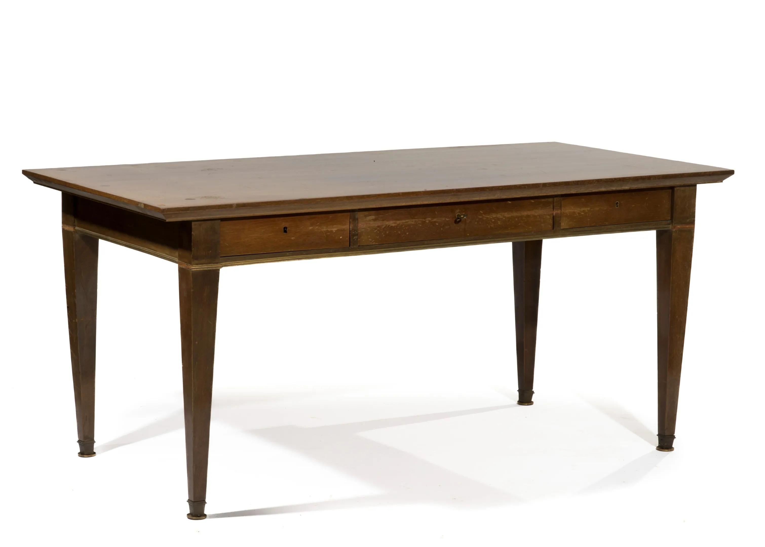 French Two Modernist art deco writing tables circa 1930 For Sale