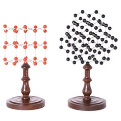 Two Molecular Structure Models on Wood Bases, Priced Individually