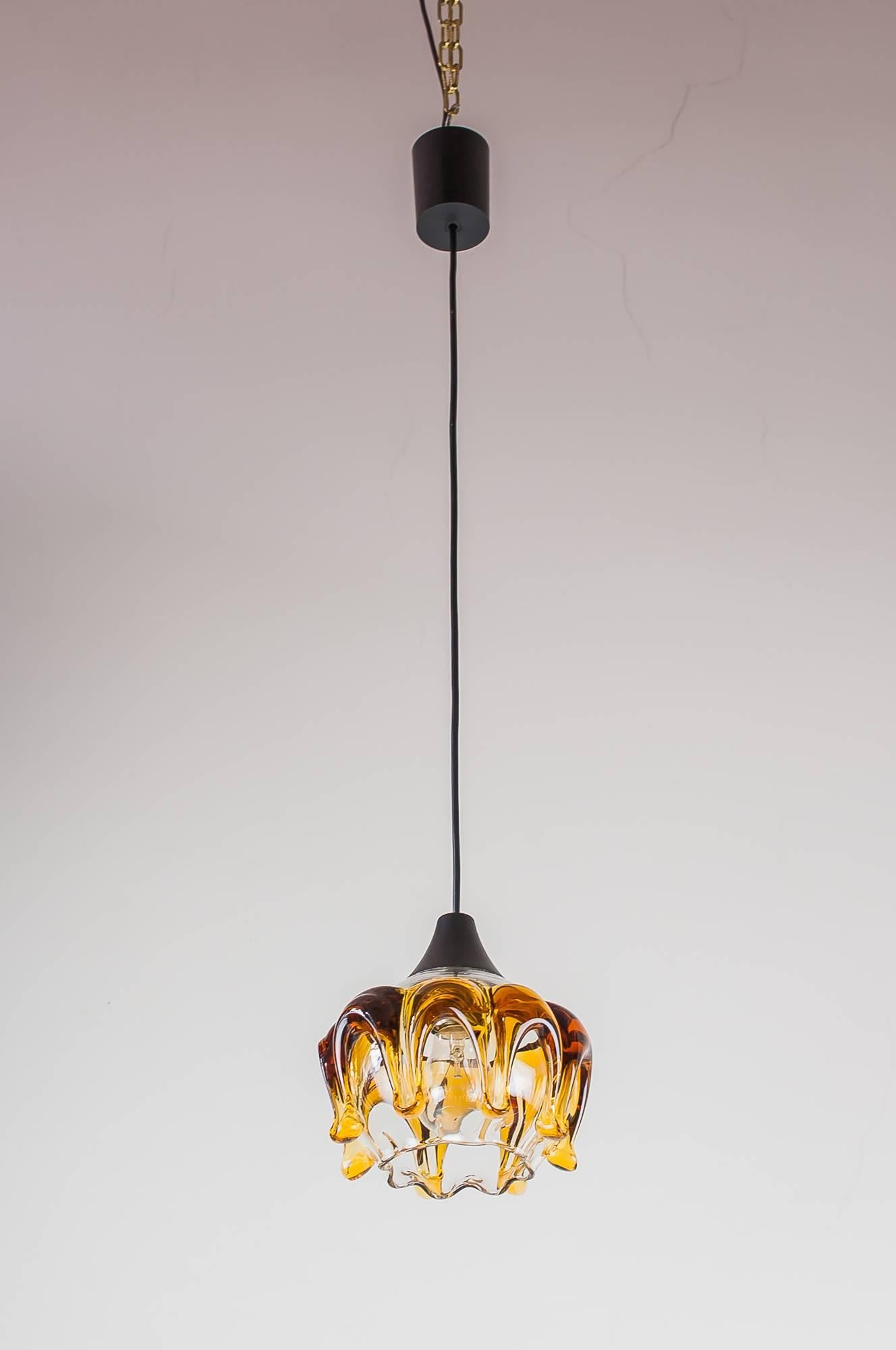 Austrian Two Murano Pendants, circa 1970s For Sale