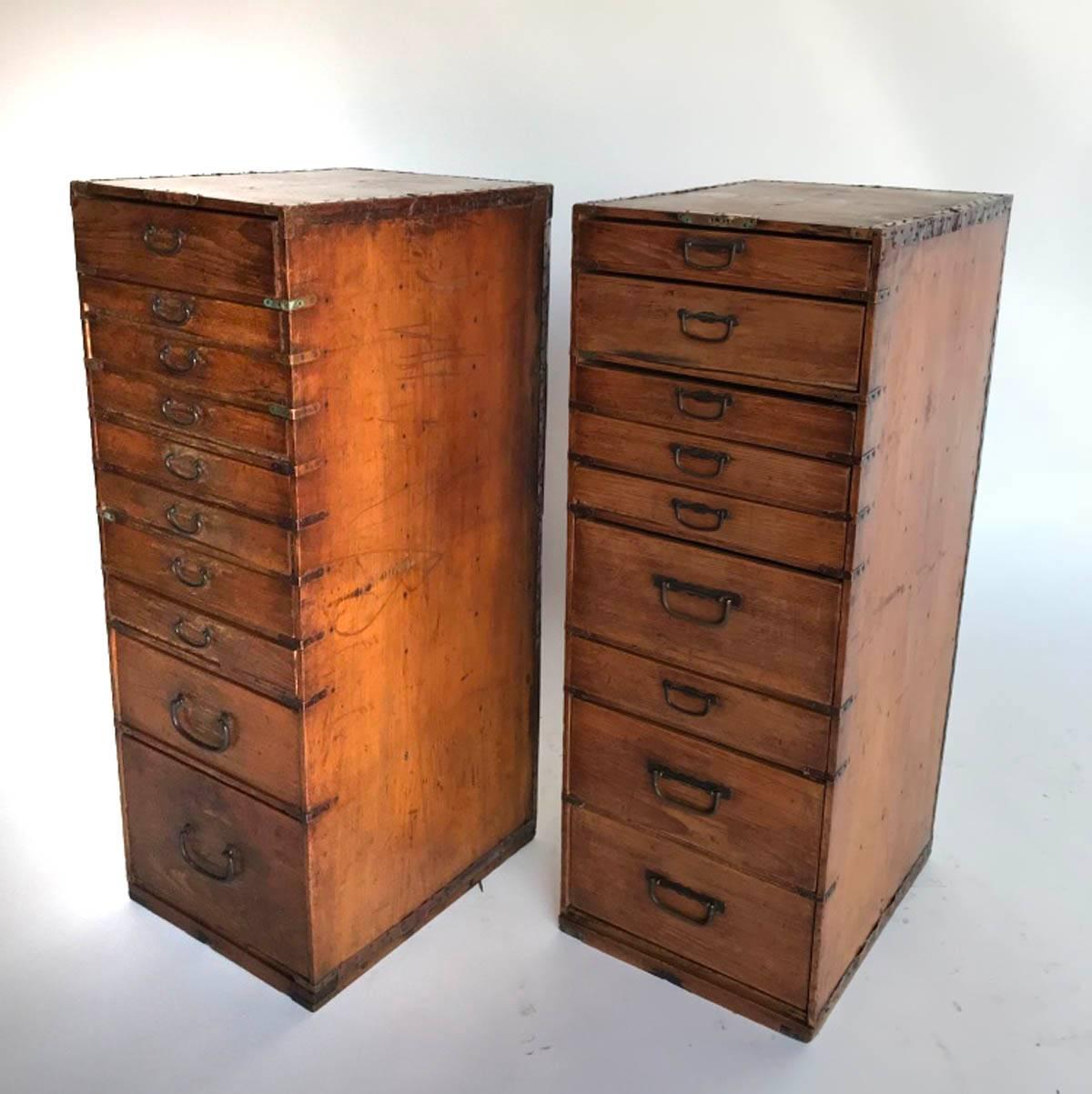 narrow chest of drawers
