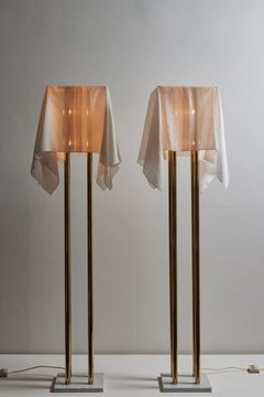 Two "Nefer" Floor Lamps by Kazuhide Takahama for Sirrah