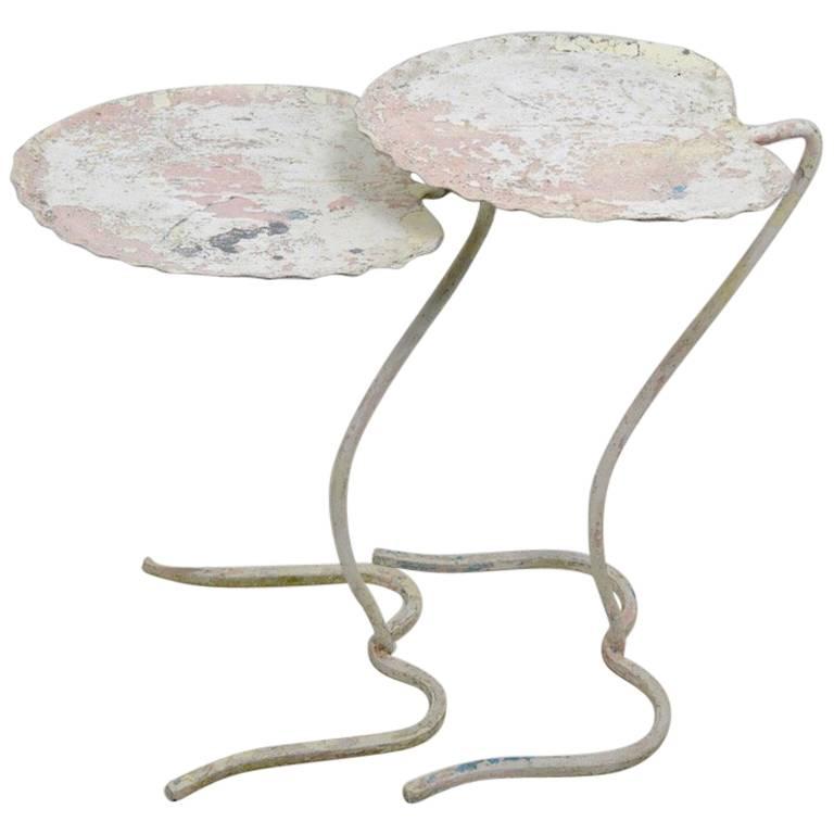 Two Nesting Lilly Pad Nesting Tables by Salterini