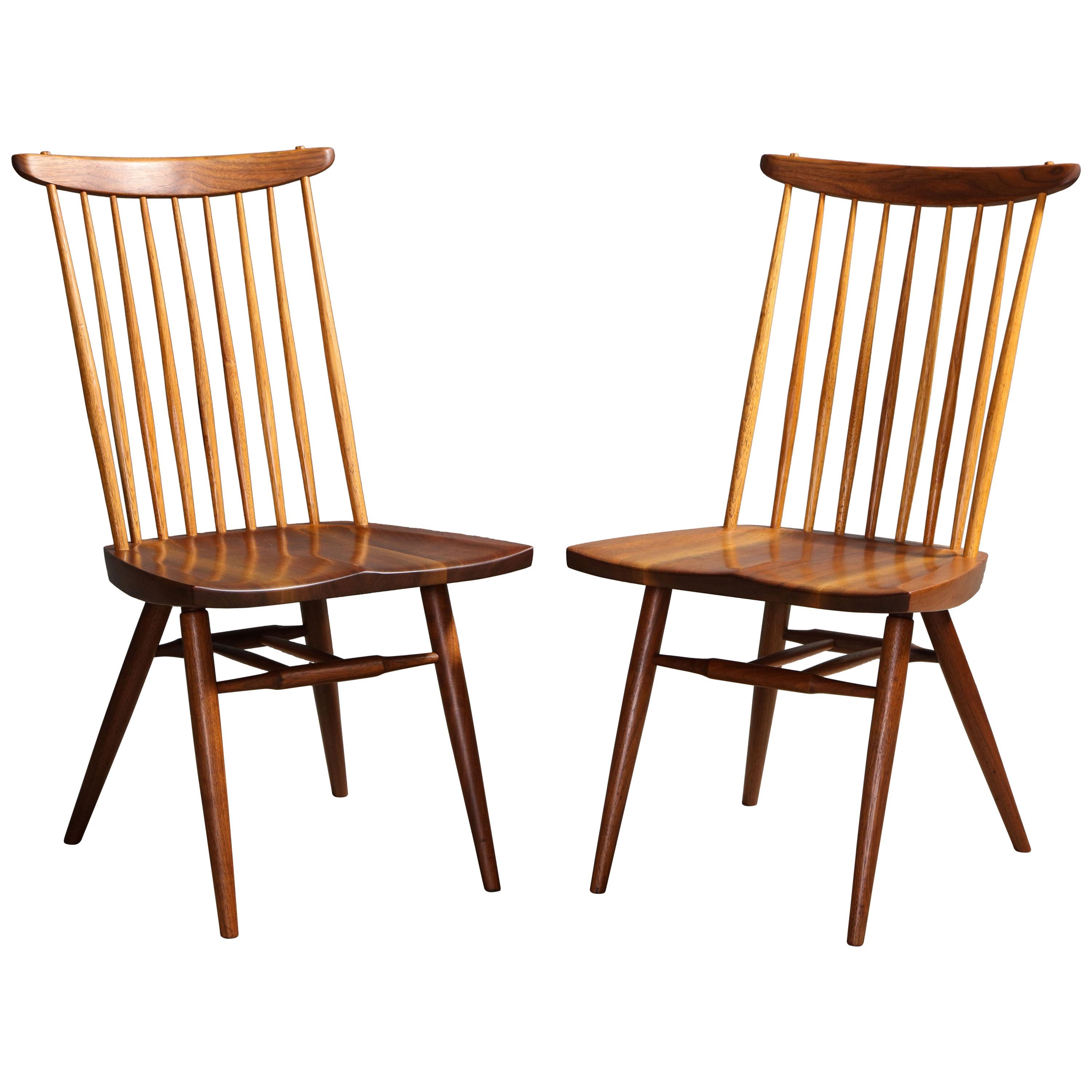 Two "New Chairs", by George Nakashima