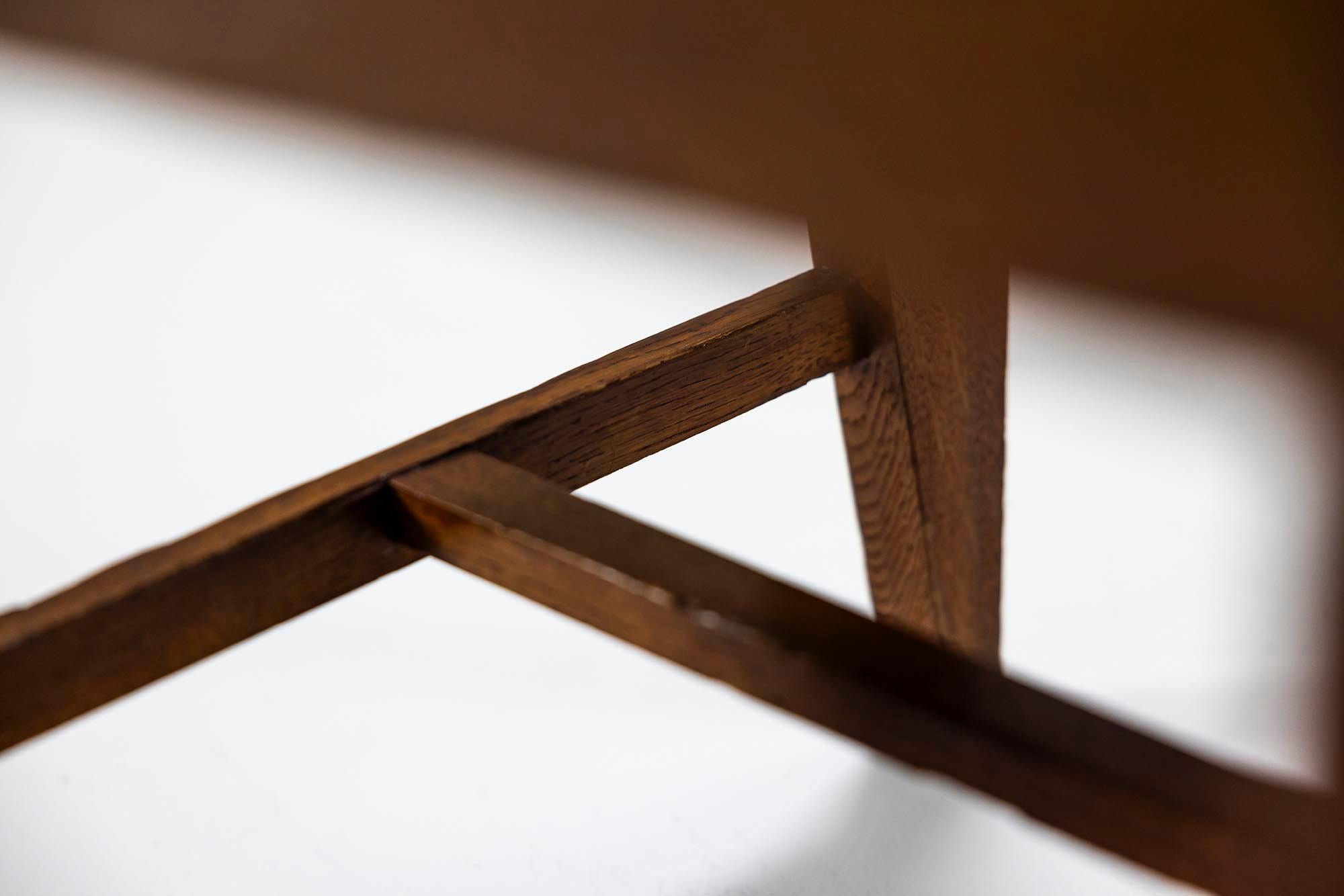 Deux nouvelles chaises d'appoint en chêne de l'école de Hague, Pays-Bas, années 1930 en vente 5
