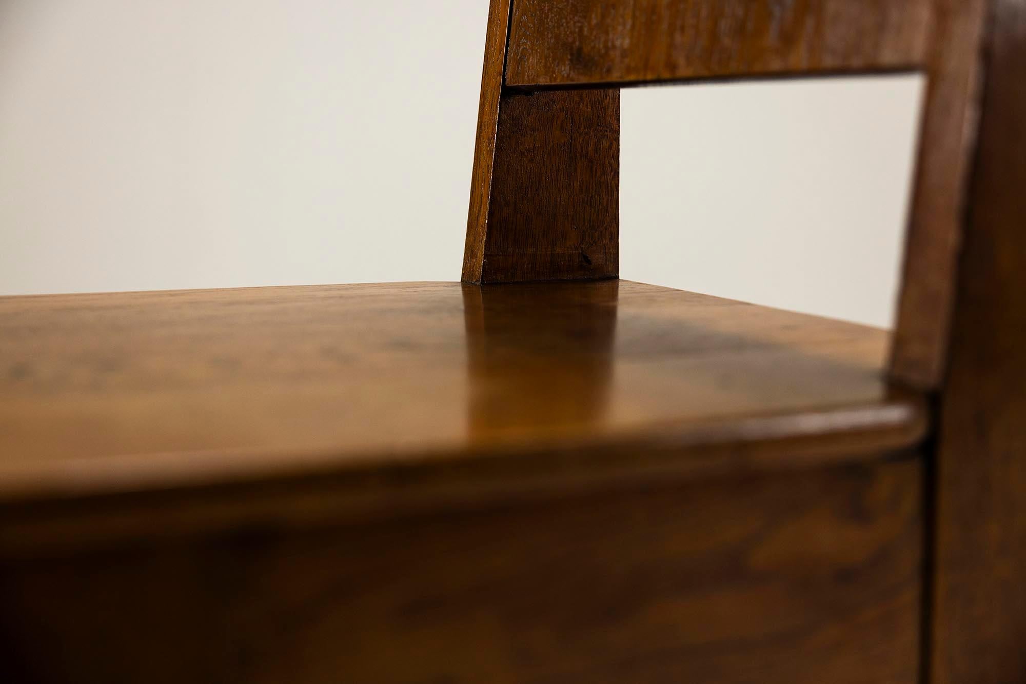 Deux nouvelles chaises d'appoint en chêne de l'école de Hague, Pays-Bas, années 1930 en vente 7