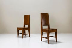 Two New Hague School Side Chairs in Oak, The Netherlands 1930s
