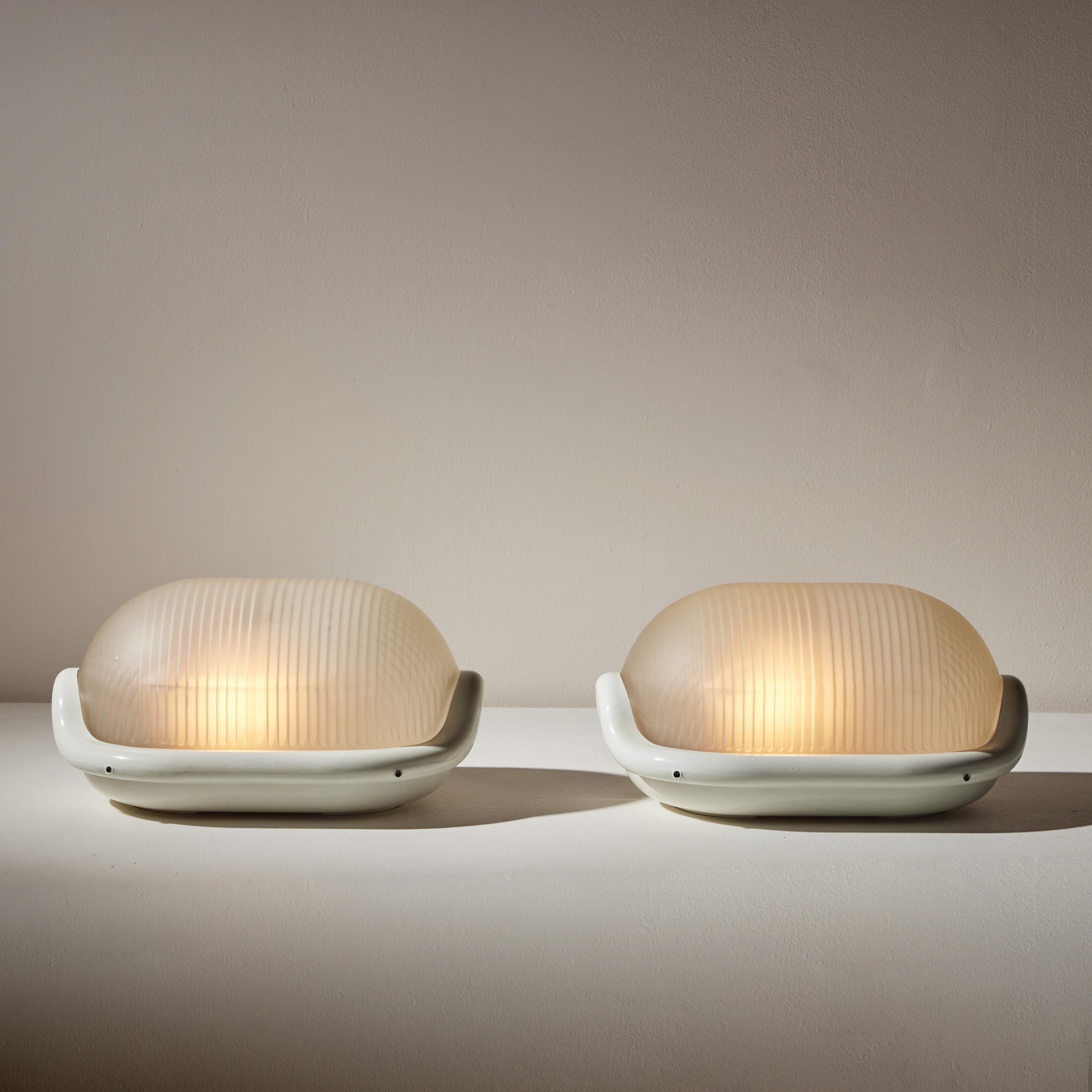 Mid-Century Modern Noce Table Lamps by Achille Castiglioni for Flos For Sale