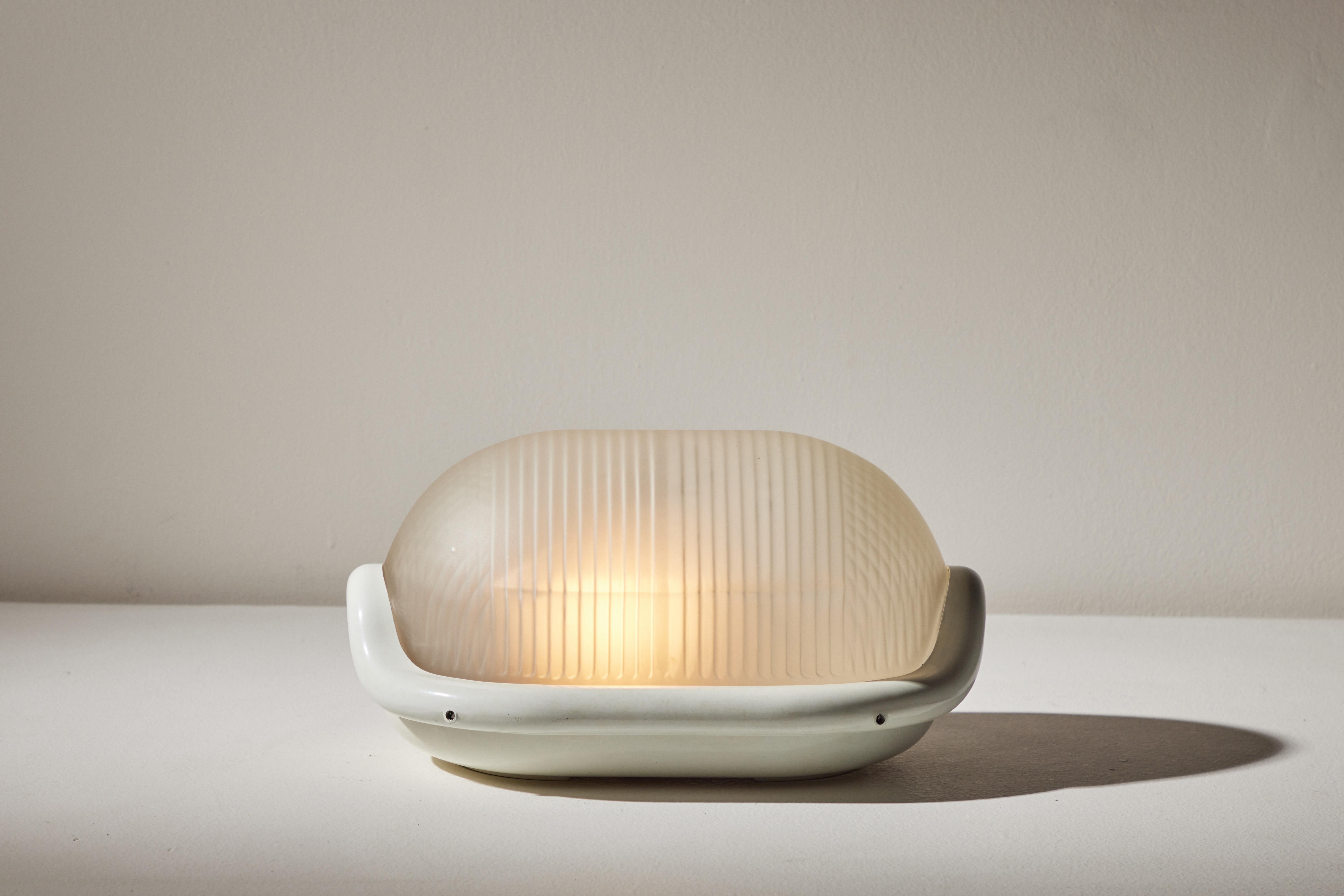 Italian Noce Table Lamps by Achille Castiglioni for Flos
