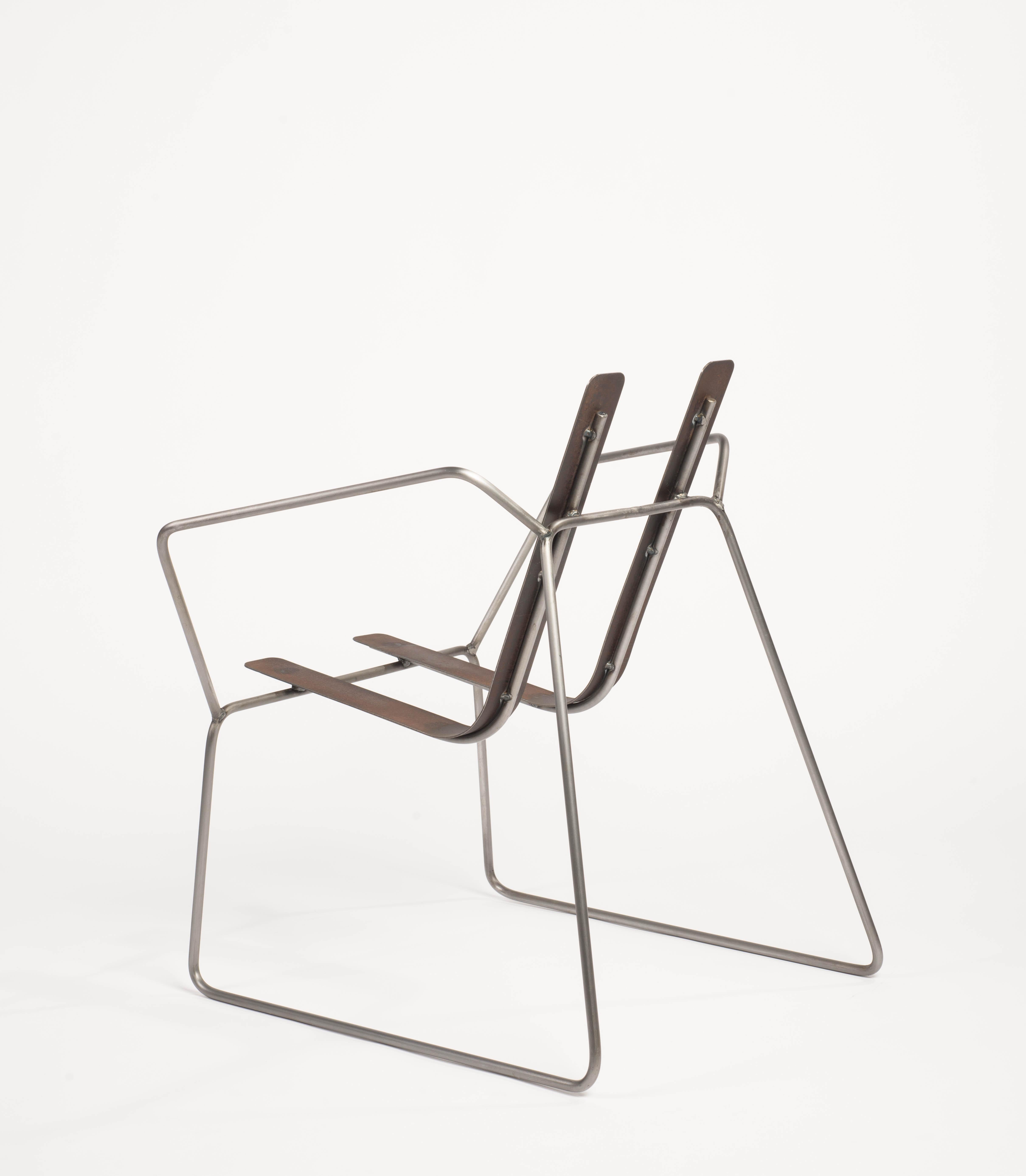 Contemporary Two Notes Chair by Neil Nenner For Sale