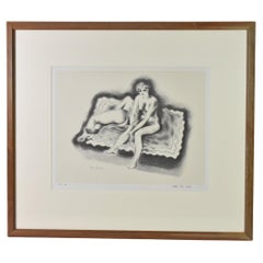 "Two Nudes" Signed by John Carroll