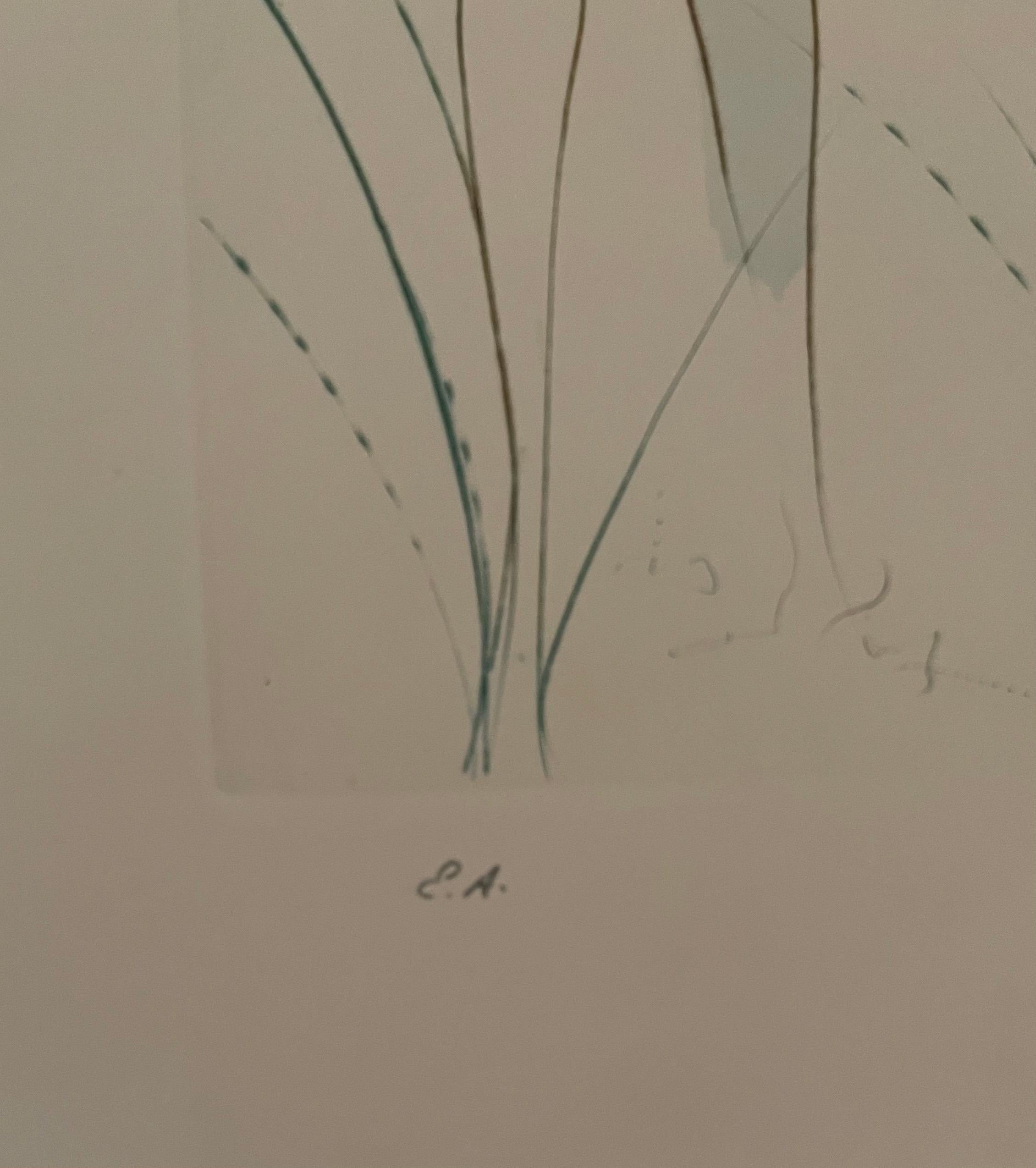 « Two Nudes », eau-forte de Solomon par Salvador Dali, édition d'artiste 5