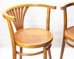 Zwei Bürostühle Thonet Nr.28