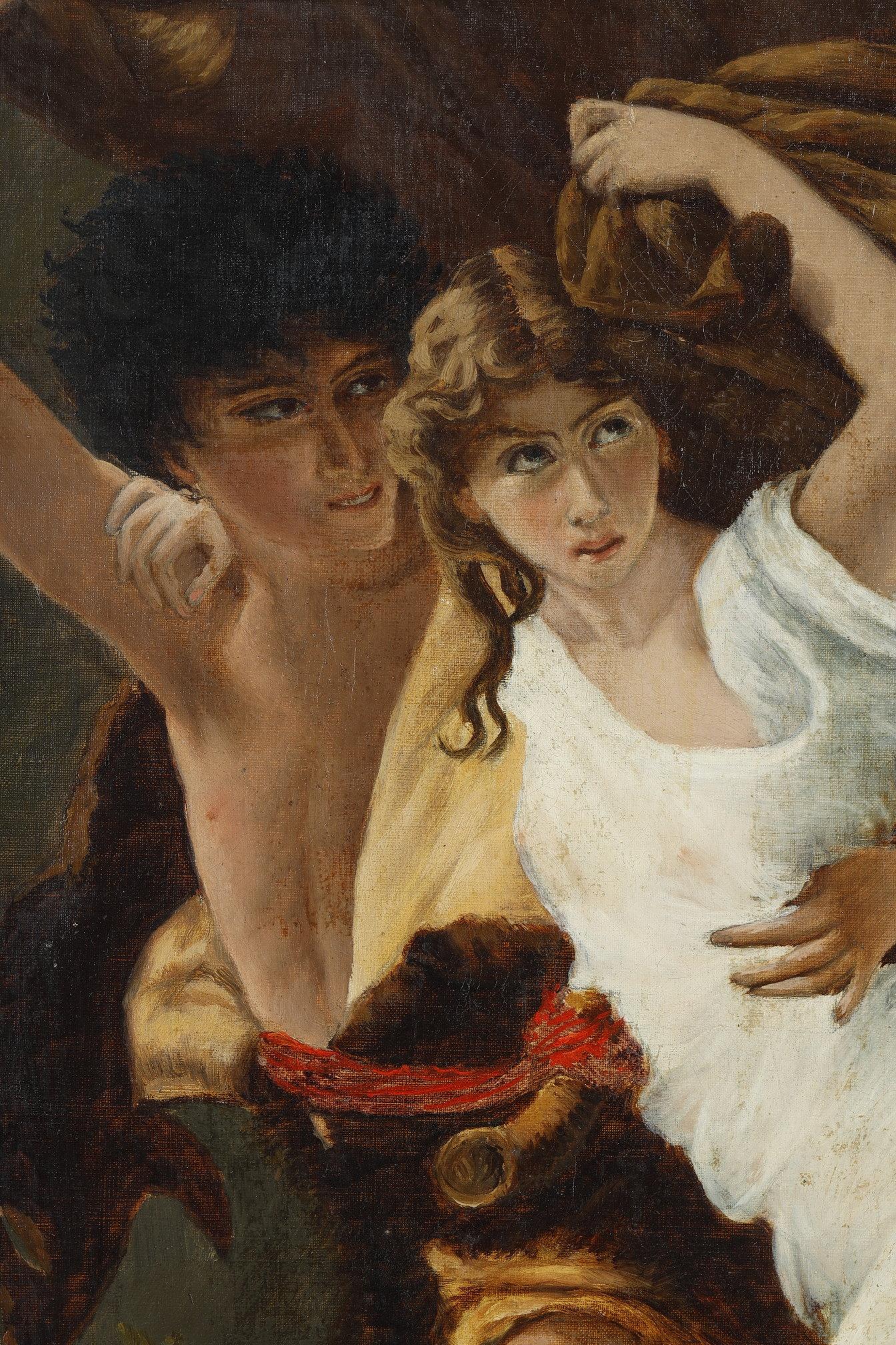Two oils on canvas after Pierre Auguste Cot (1837-1883) 10