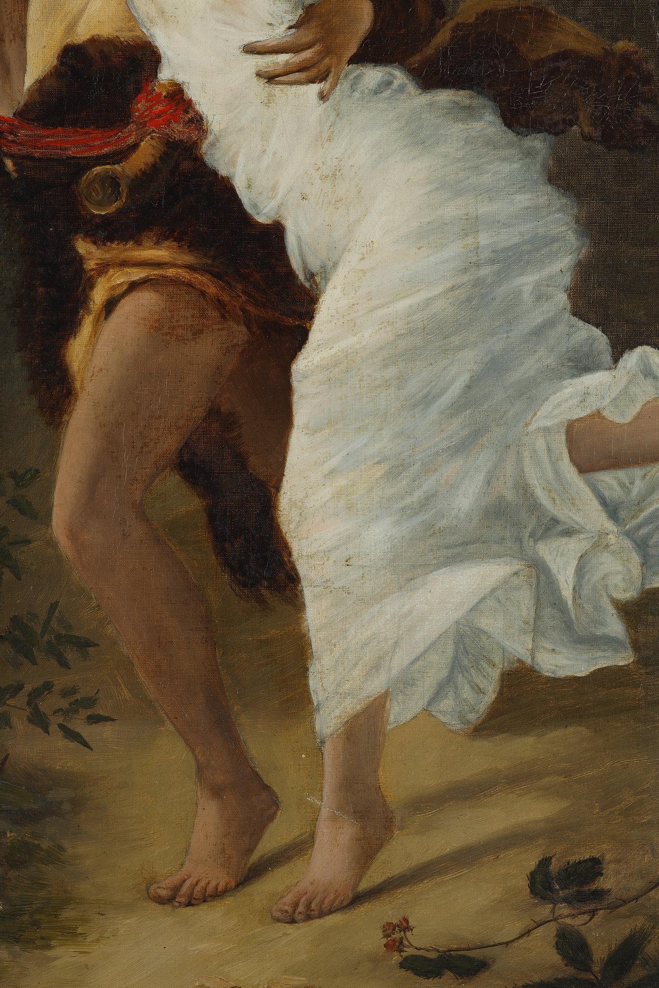 Two oils on canvas after Pierre Auguste Cot (1837-1883) 13
