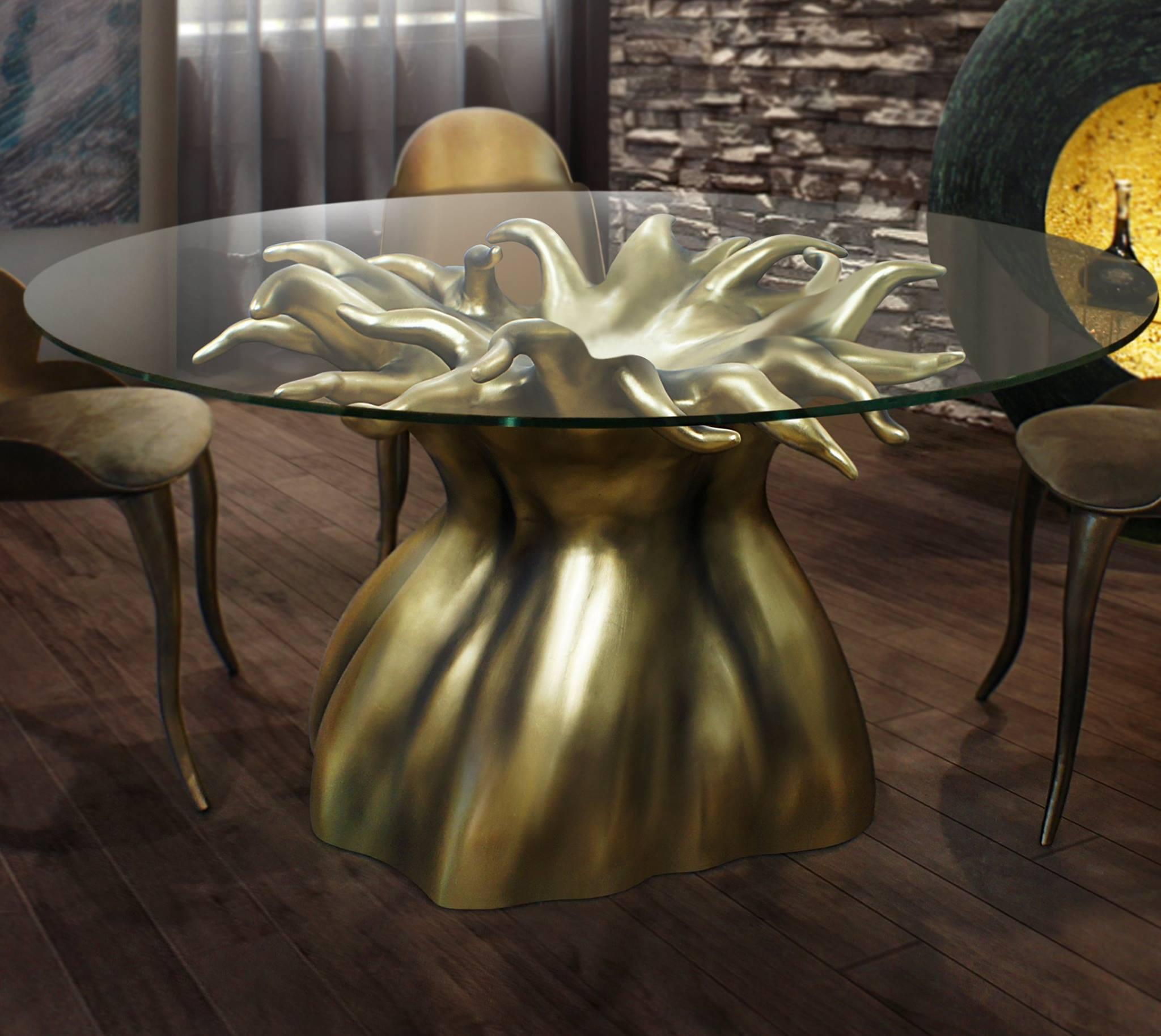 Table à manger biomorphique pour l'extérieur Neuf - En vente à NEW YORK, NY
