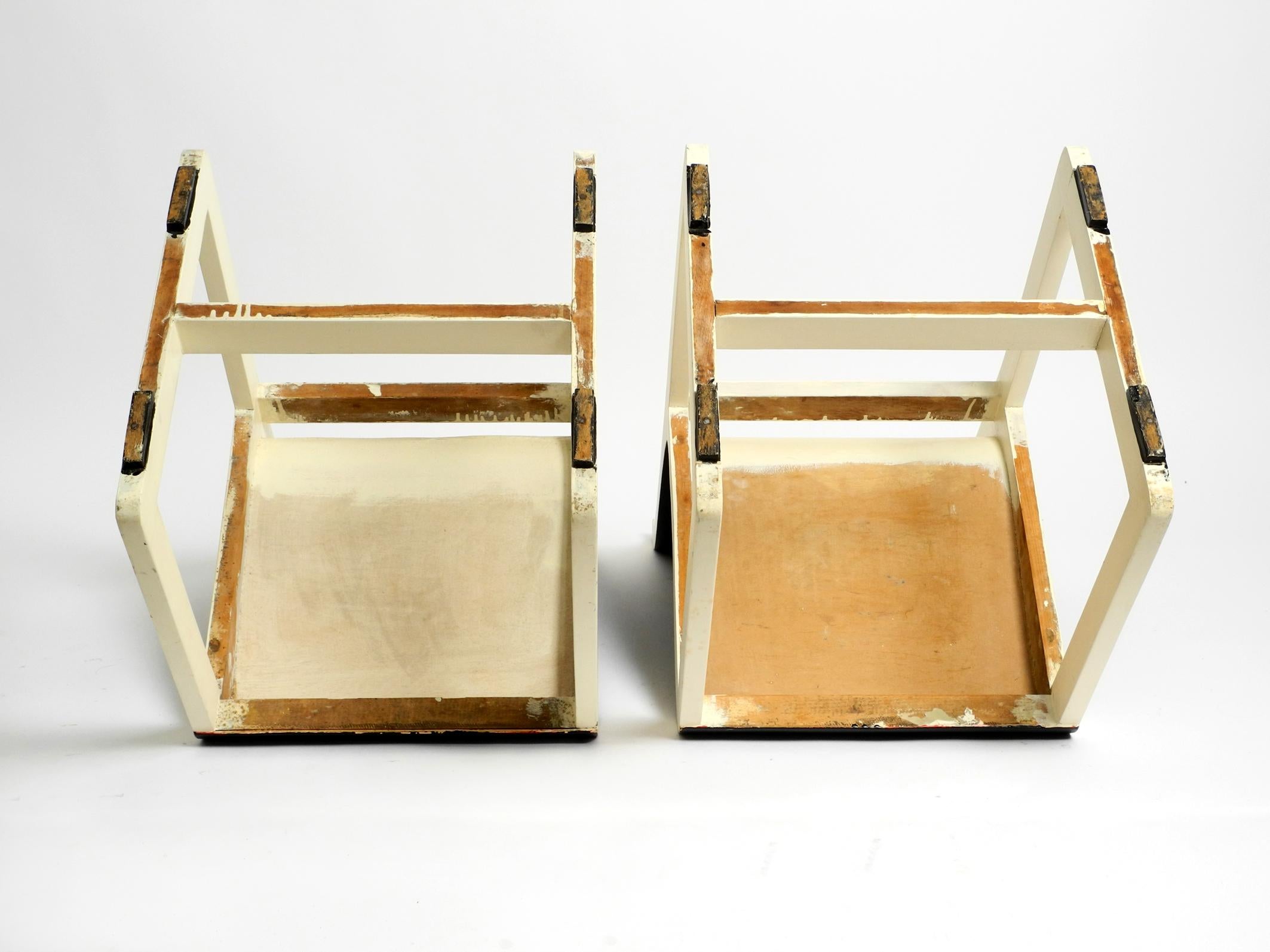 Two original 1930s wooden chairs by the well-known Bauhaus student Peter Keler For Sale 4