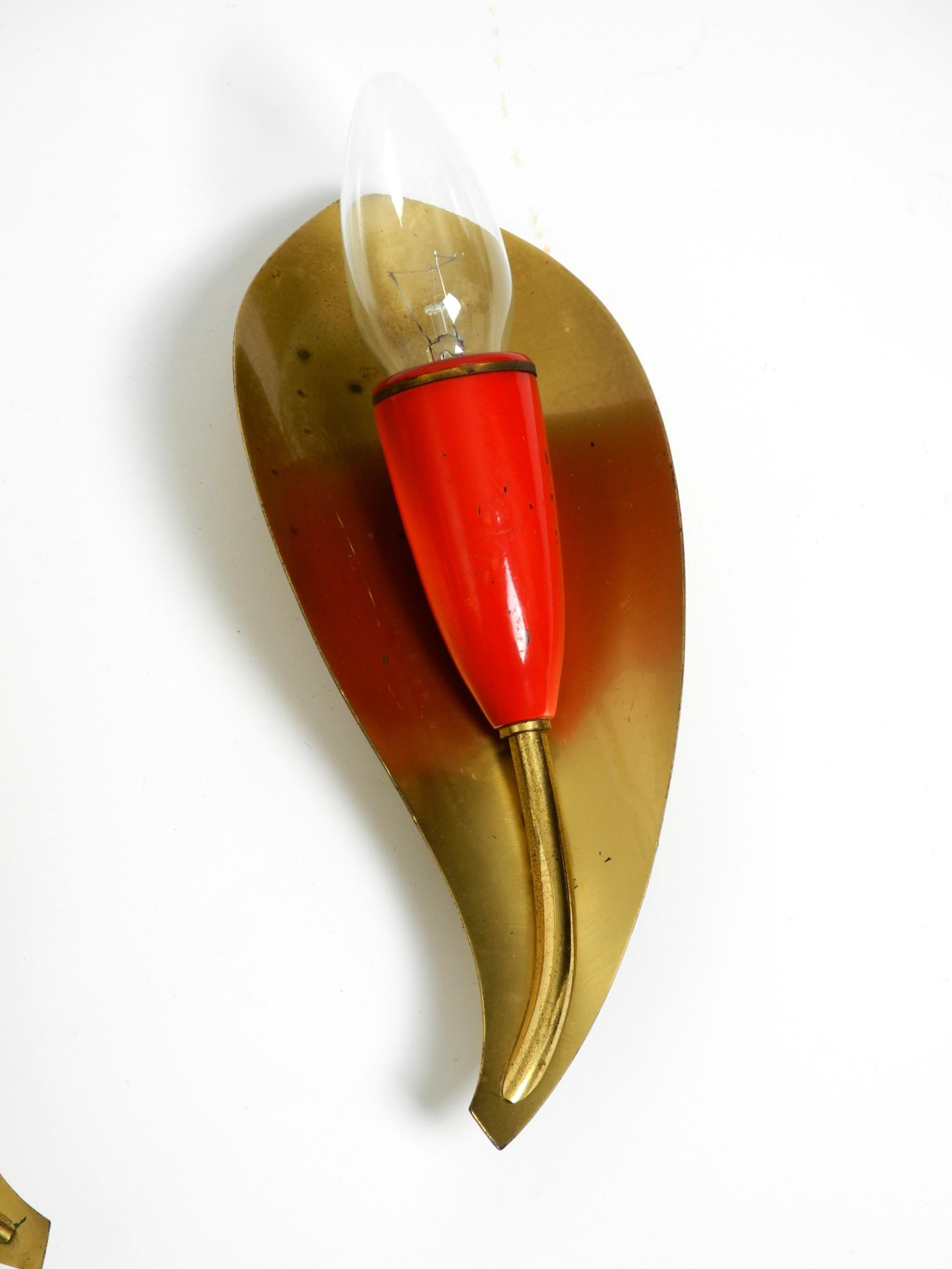 Deux appliques originales en laiton The Modernity en vente 2