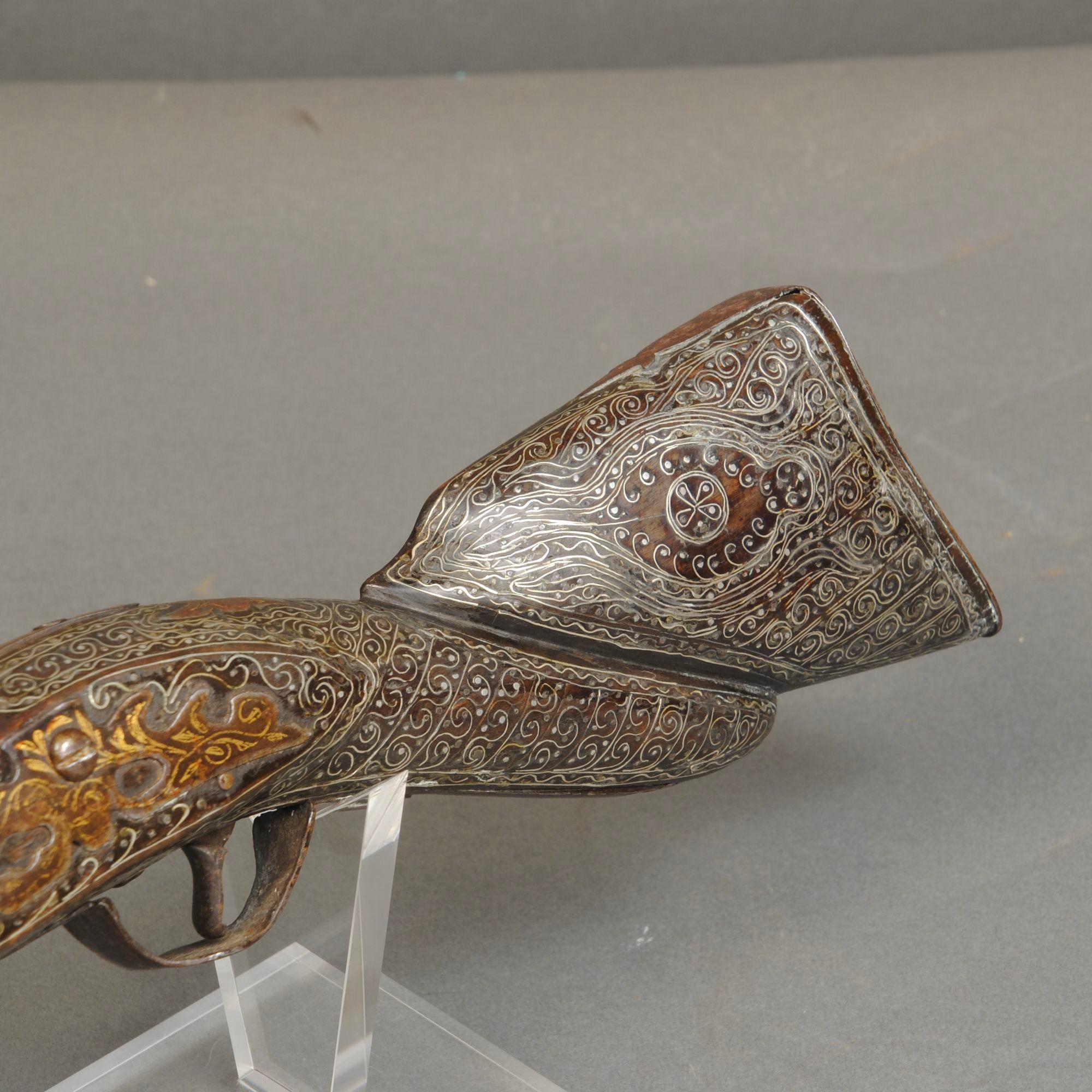 19th Century Two Ottoman Knee Blunderbuss