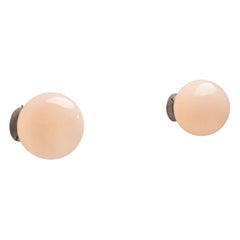 Deux Paavo Tynell Model 2008 Ceiling Lights pour Idman Oy, Finlande années 1950