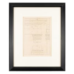 Due pagine da "I Quattro libri dell'architettura" di Andre Palladio, 1715-20 ca.