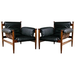 Two Pair of Finn Juhl Style Lounge Chairs Price Per Pair