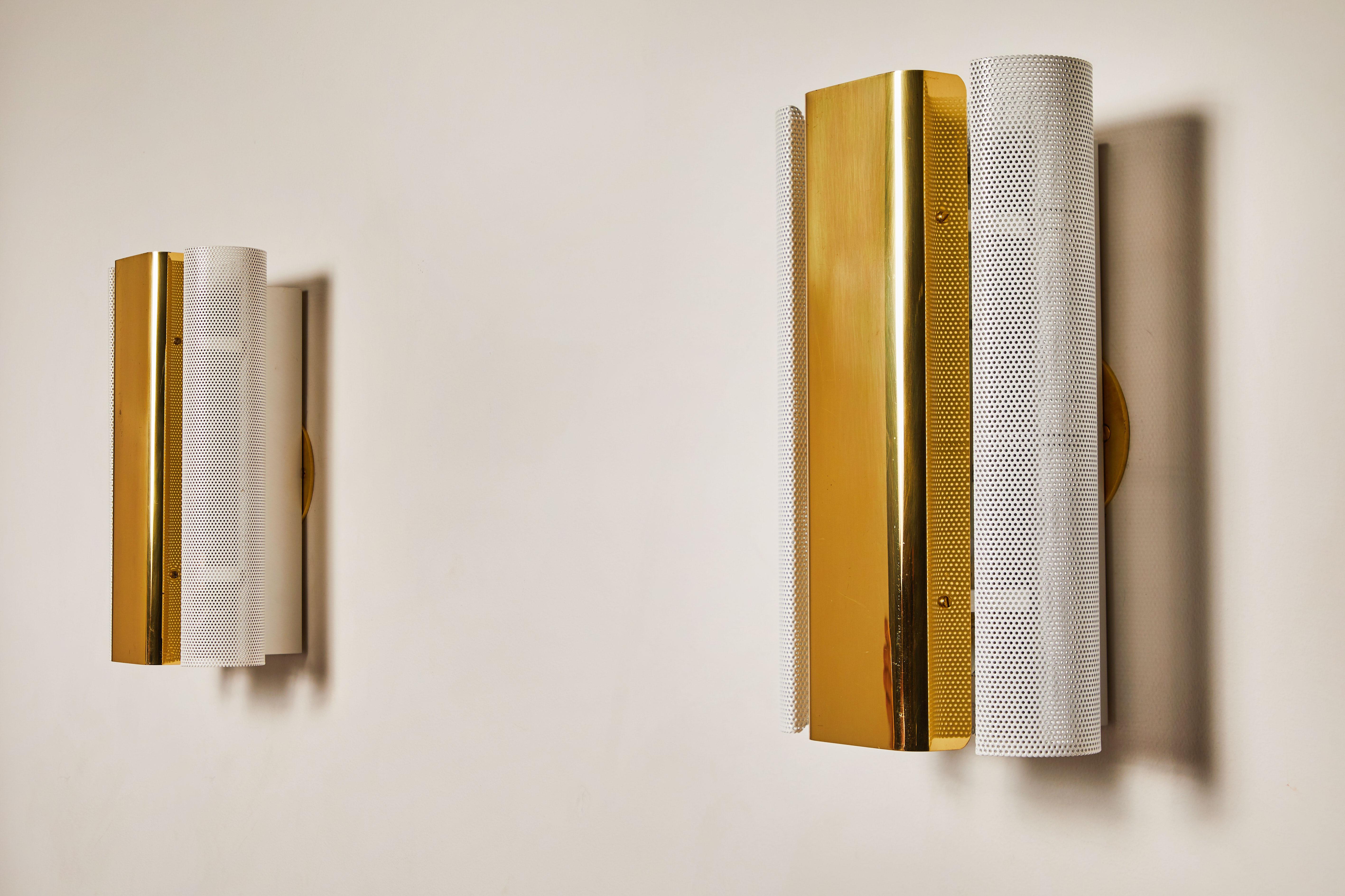Late 20th Century Two Pair of Sconces by Hans-Agne Jakobsson