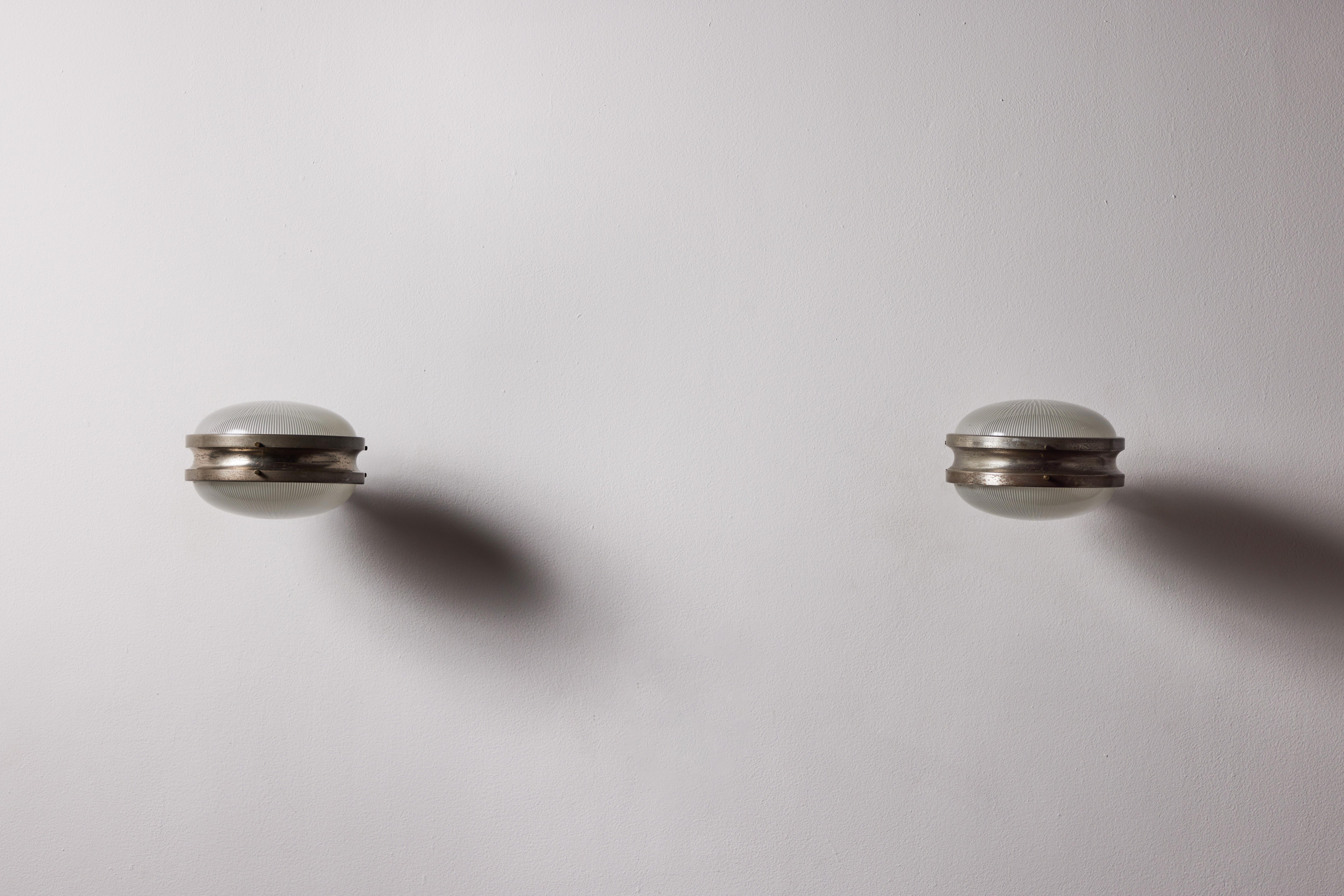 Mid-Century Modern Pair of Sconces by Sergio Mazza