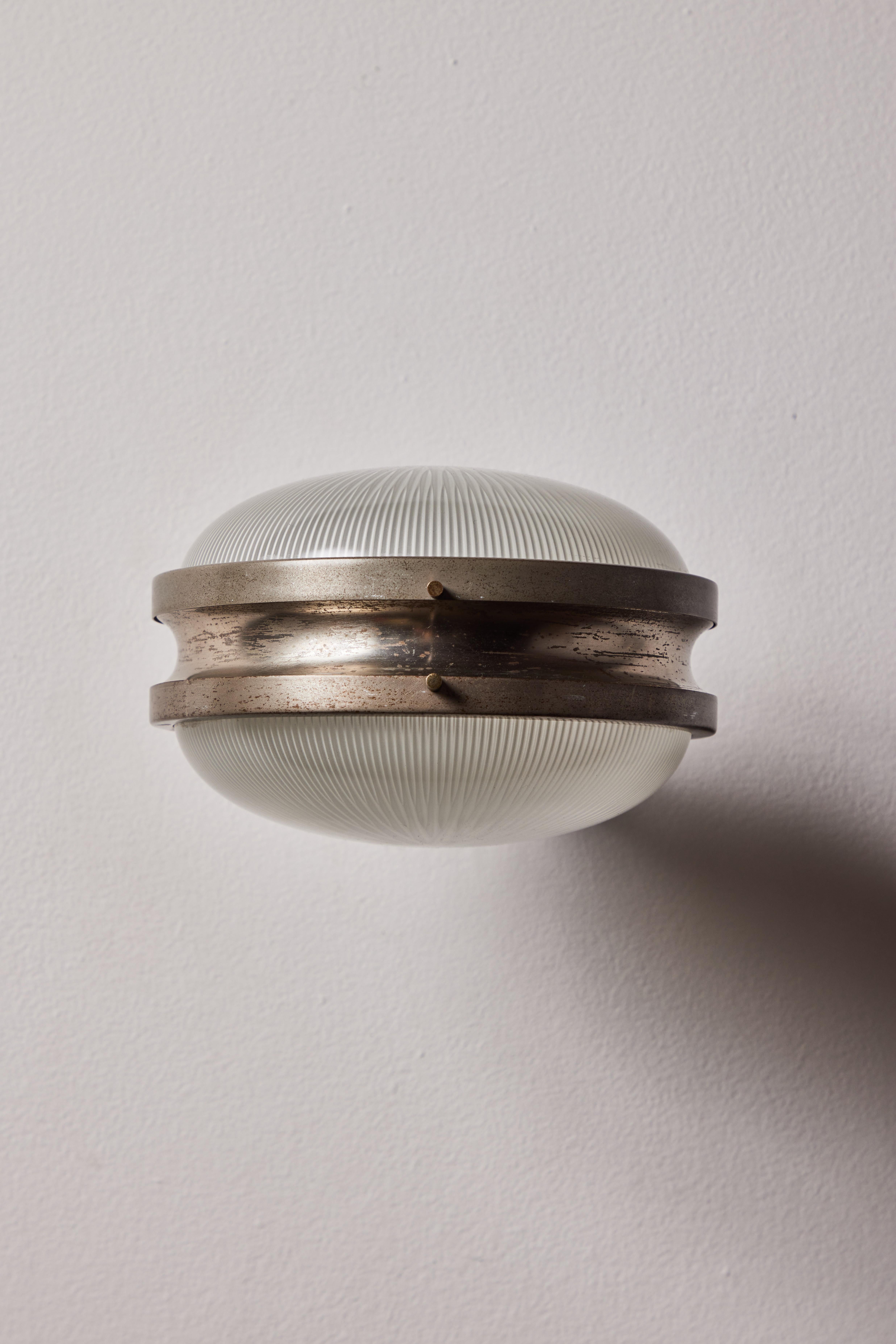 Italian Pair of Sconces by Sergio Mazza