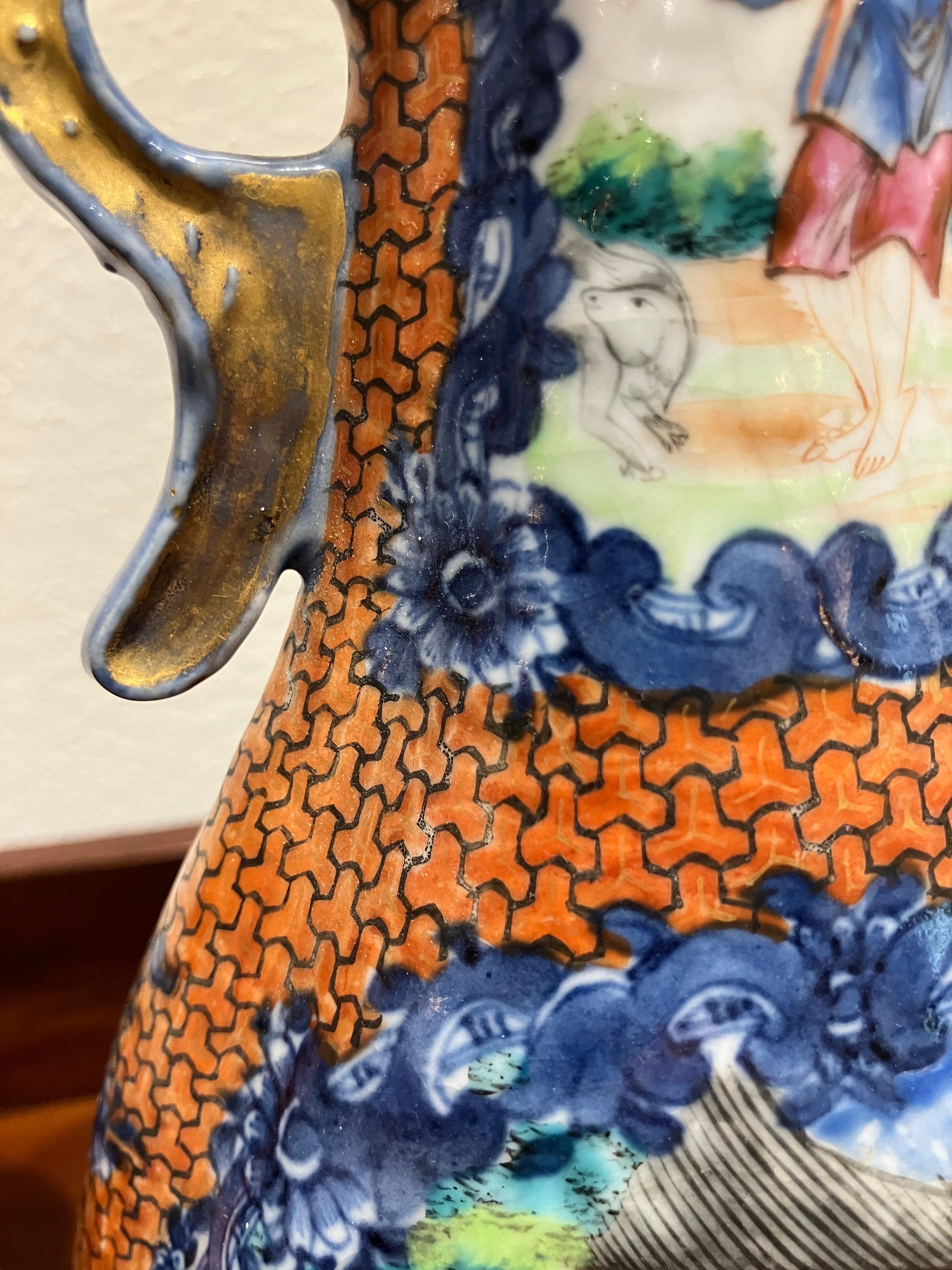Two Pairs, 18th Century Mandarin Pallet Chinese Export Vases in vendita 7