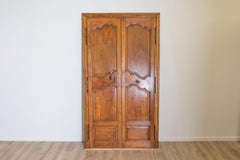 Pair of 18th Century French Alder Communication Doors From Avignon