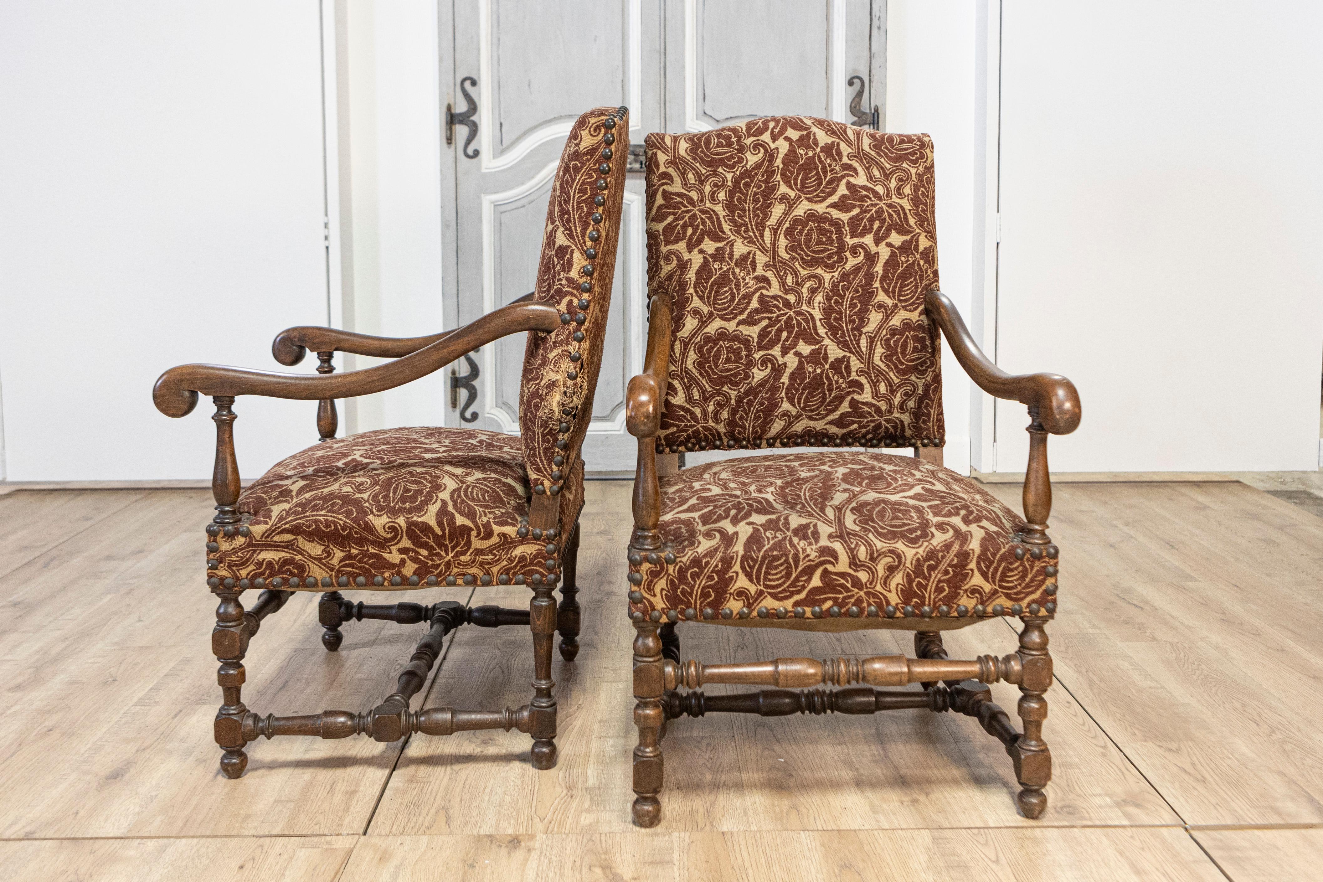 Dos pares de sillones franceses del siglo XX Francés en venta